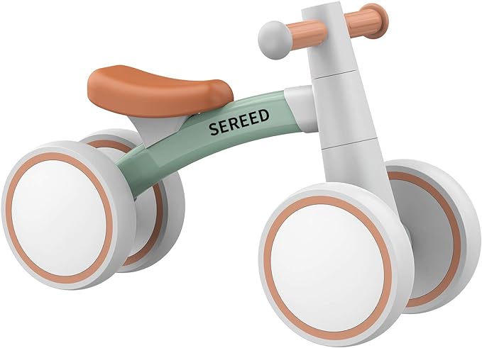 Baby Balance Bike for 1 Year Old Boy Girl, First Birthday Gift Toy