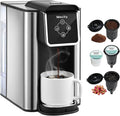 Mecity Coffee Maker 3 in 1 Single Serve Coffee Machine, Compatible with K cup Capsules, Instant Coffee Pot, Tea maker