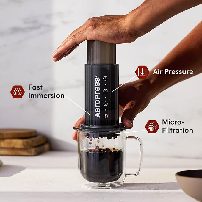 Original Coffee Press, French Press, Pour-Over & Espresso Style