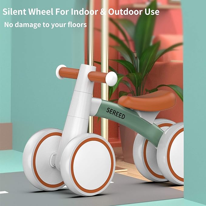Baby Balance Bike for 1 Year Old Boy Girl, First Birthday Gift Toy