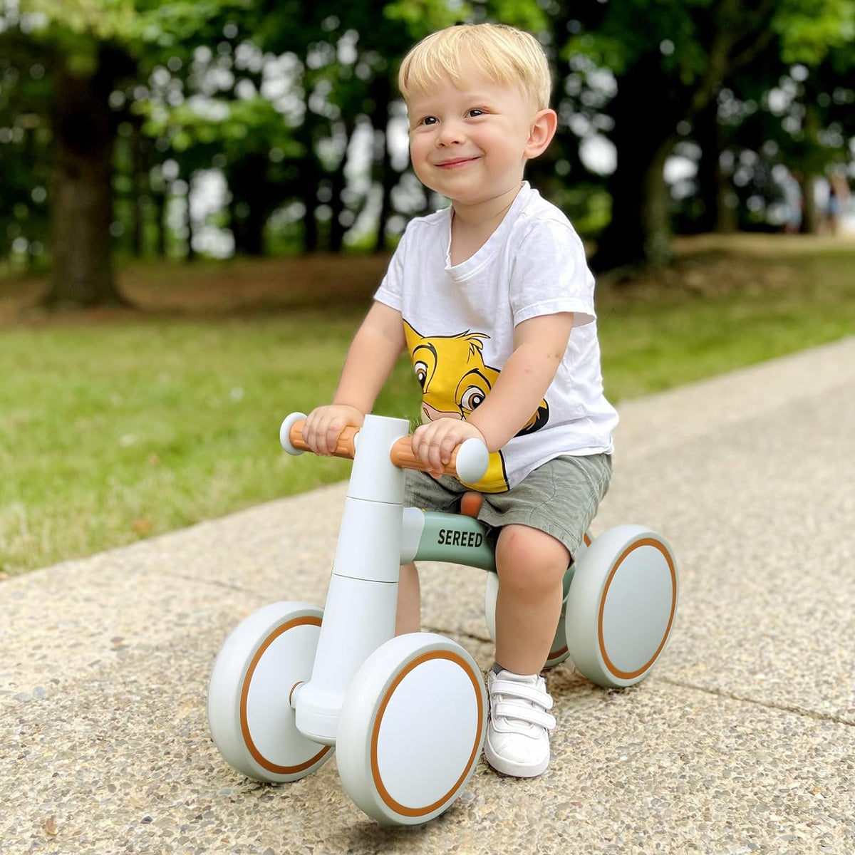 Baby Balance Bike for 1 Year Old Boy Girl, First Birthday Gift Toy